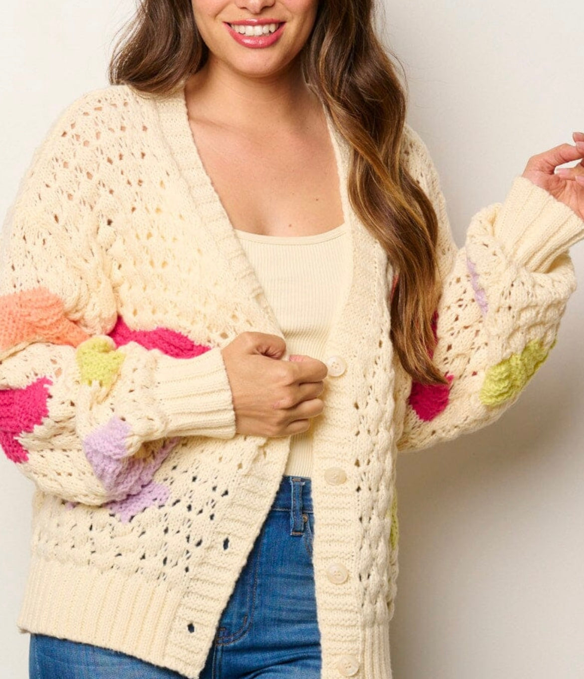 FLORASWEATER CARDIGAN