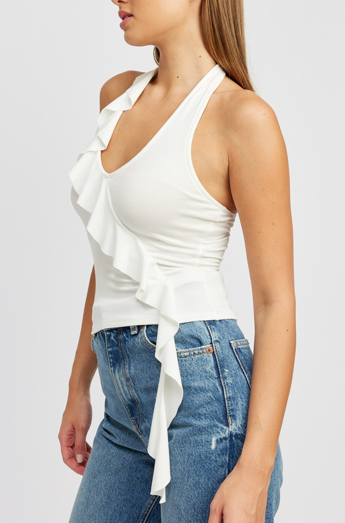 Ella Ruffle Top